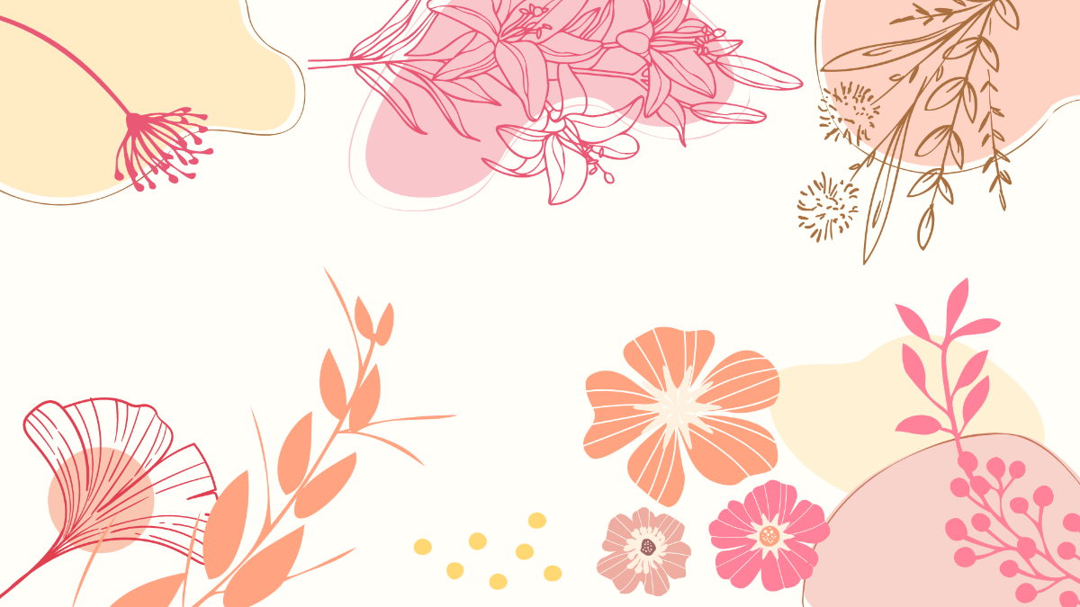 Spring Theme Background Template