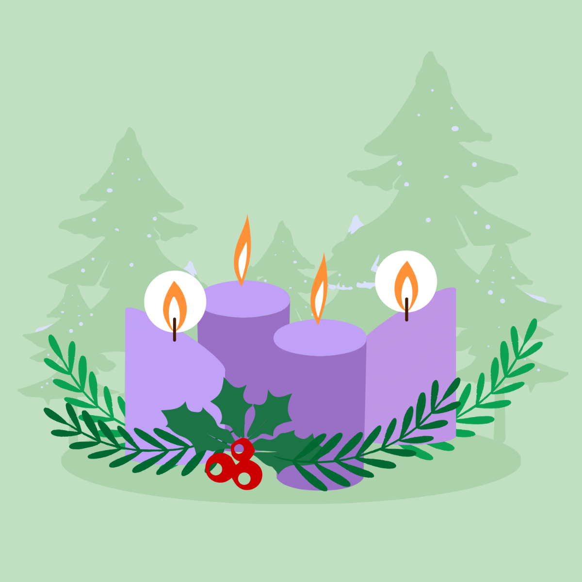 Advent Illustration