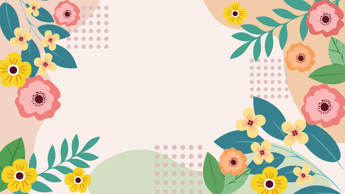 Spring Computer Background Template