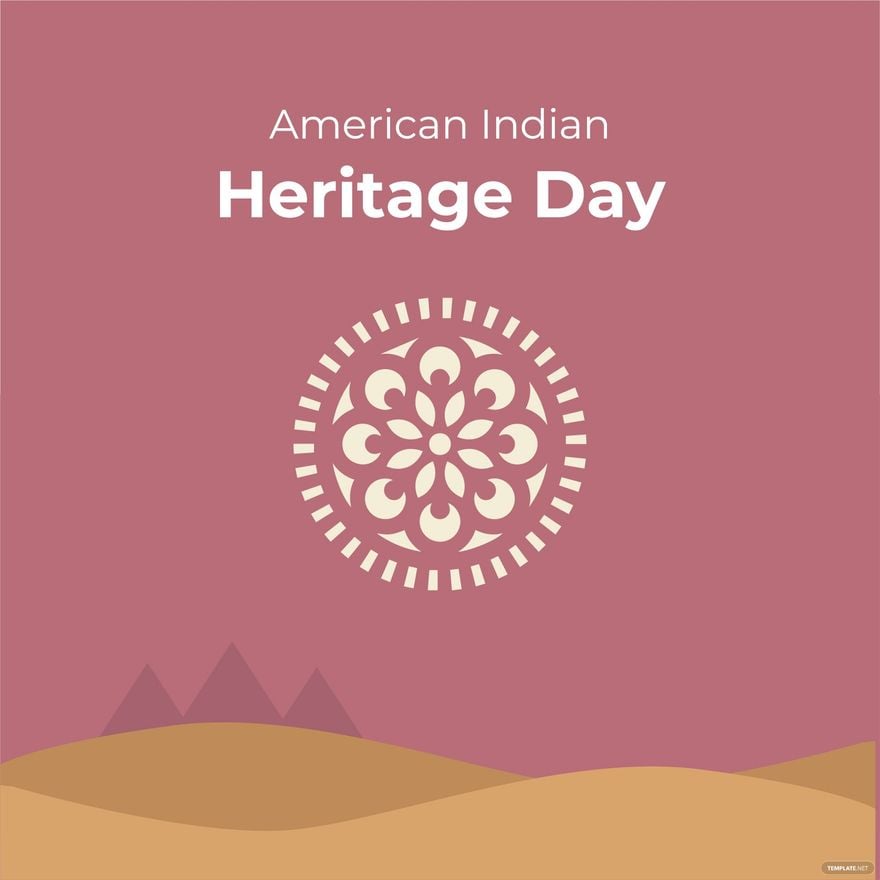 American Indian Heritage Day Vector