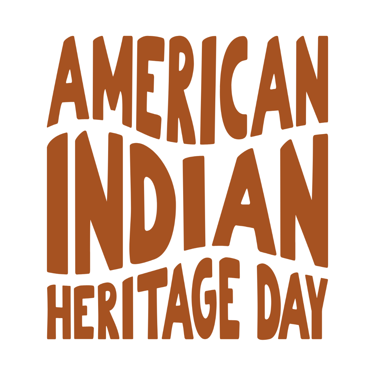 Happy American Indian Heritage Day Illustration Template