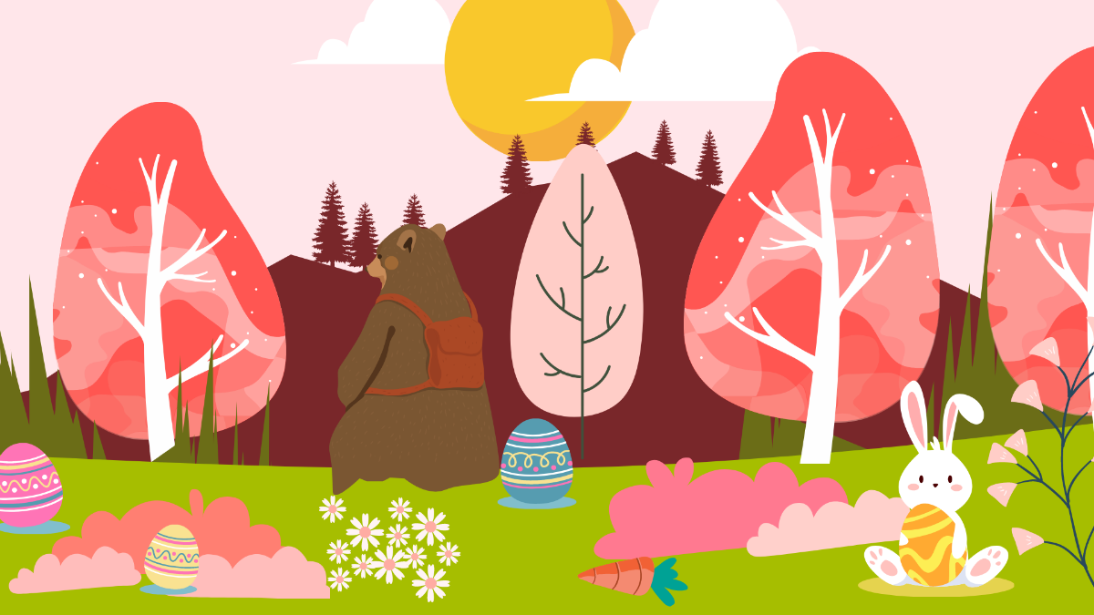 Spring Animated Background Template