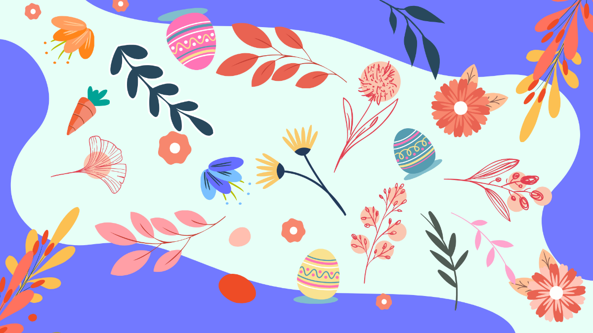 Spring Clipart Background Template