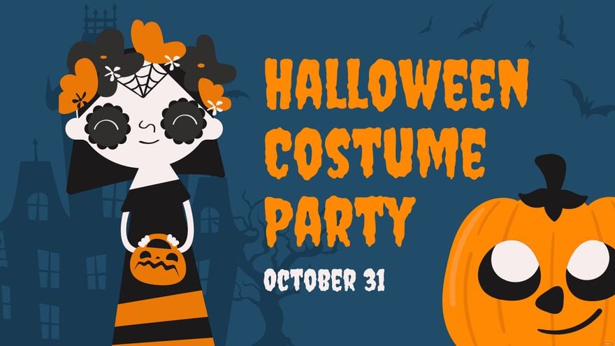 Free Halloween Invitation Background in PDF, Illustrator, PSD, EPS, SVG, JPG, PNG