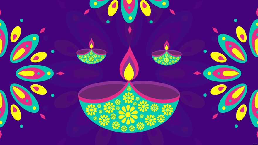 Free Happy Diwali Background