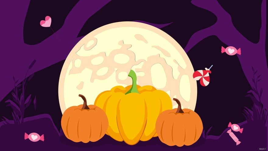 Halloween Colorful Background
