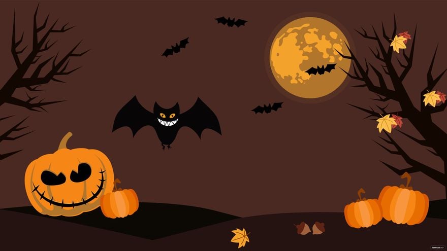 Halloween Aesthetic Background in PSD, Illustrator, PDF, JPG, SVG, EPS ...