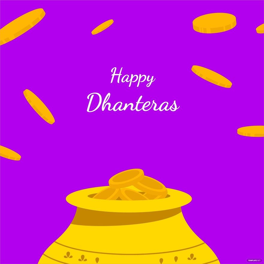Happy Dhanteras Illustration