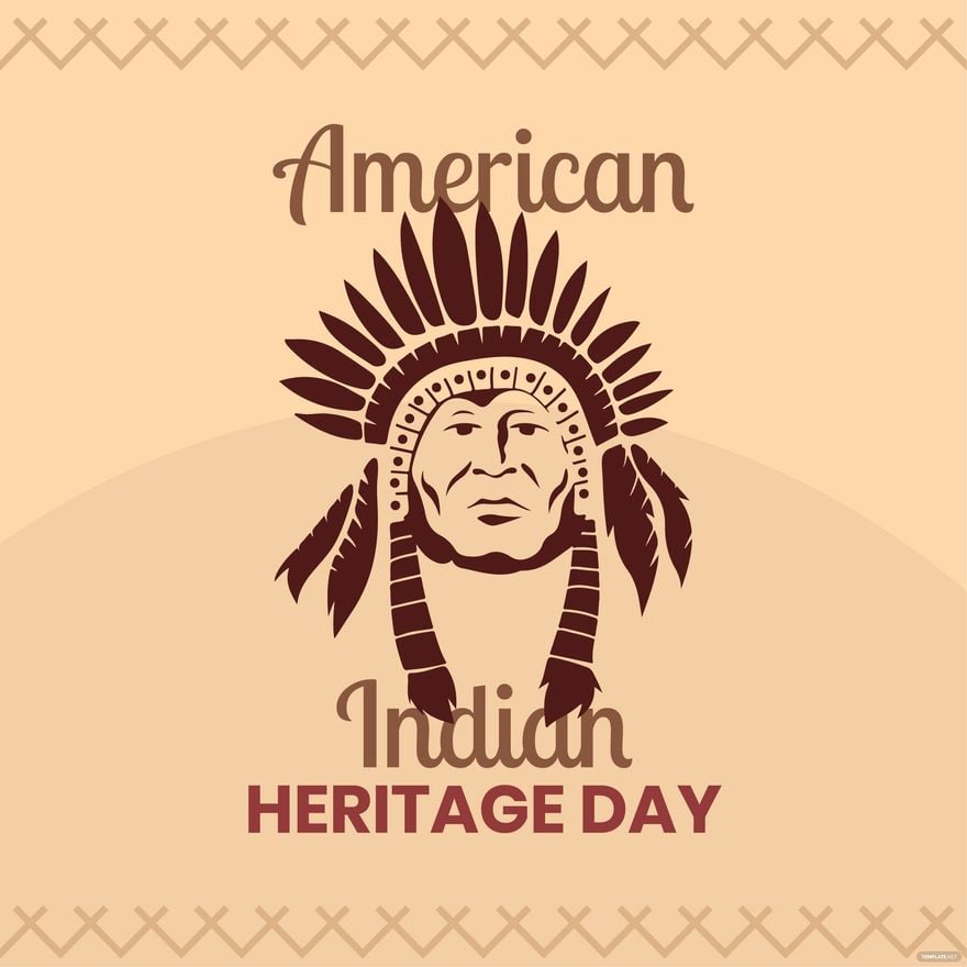 American Indian Heritage Day Celebration Vector