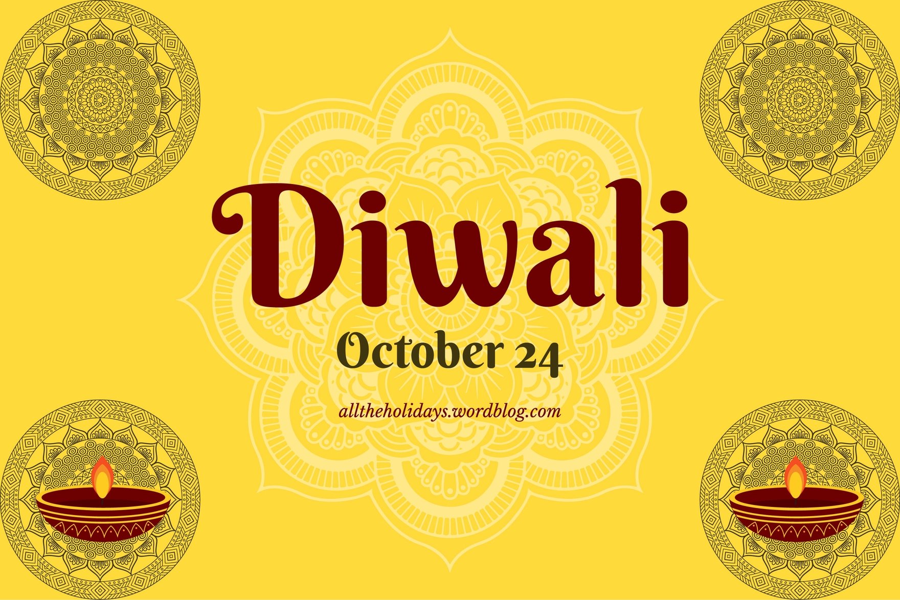 Diwali Blog Banner in Illustrator, PSD, EPS, SVG, JPG, PNG