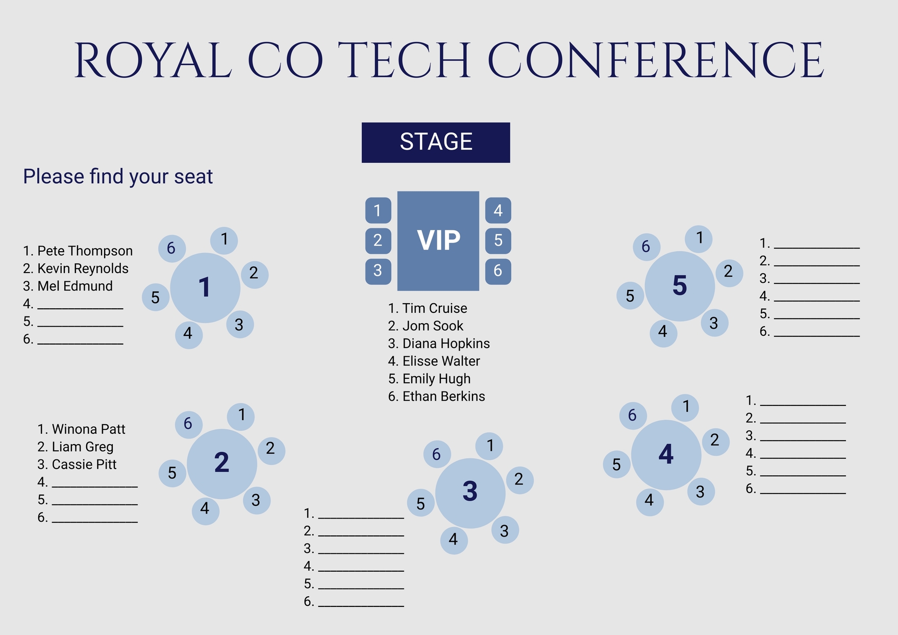 round table wedding seating chart template