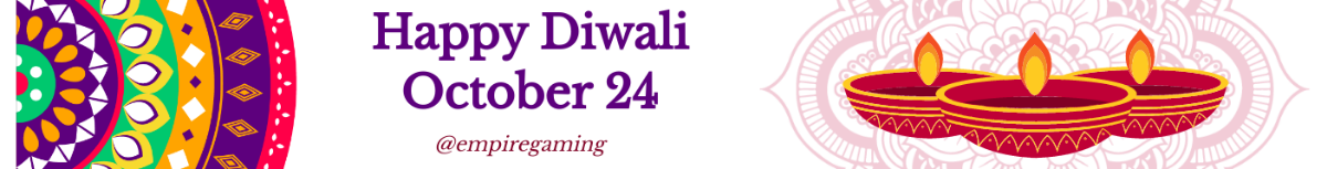 Diwali Website Banner Template