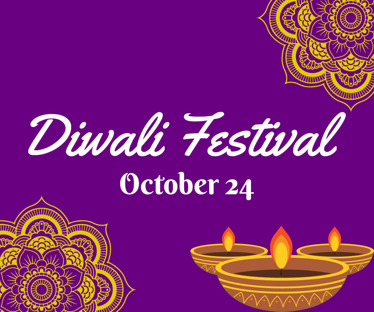 Free Diwali Photo Banner