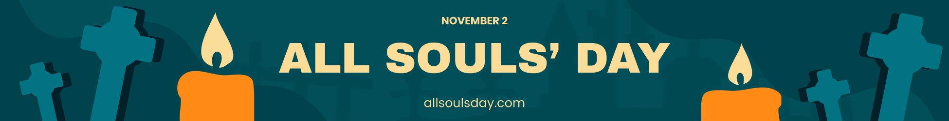 All Souls' Day Website Banner