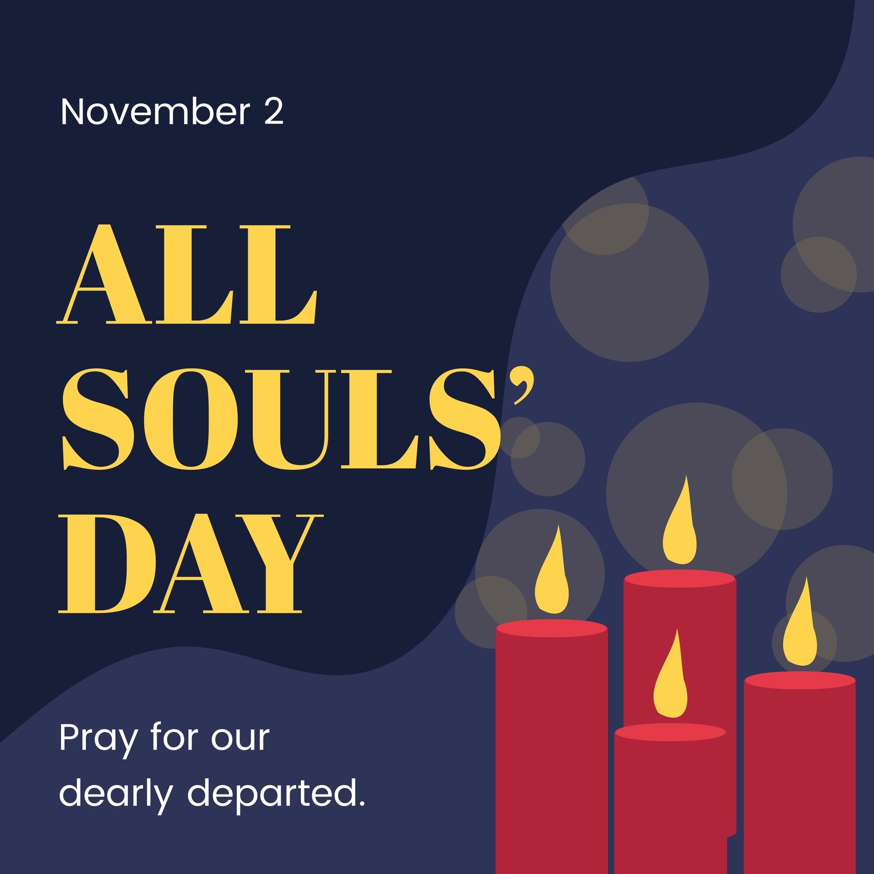All Souls' Day FB Post