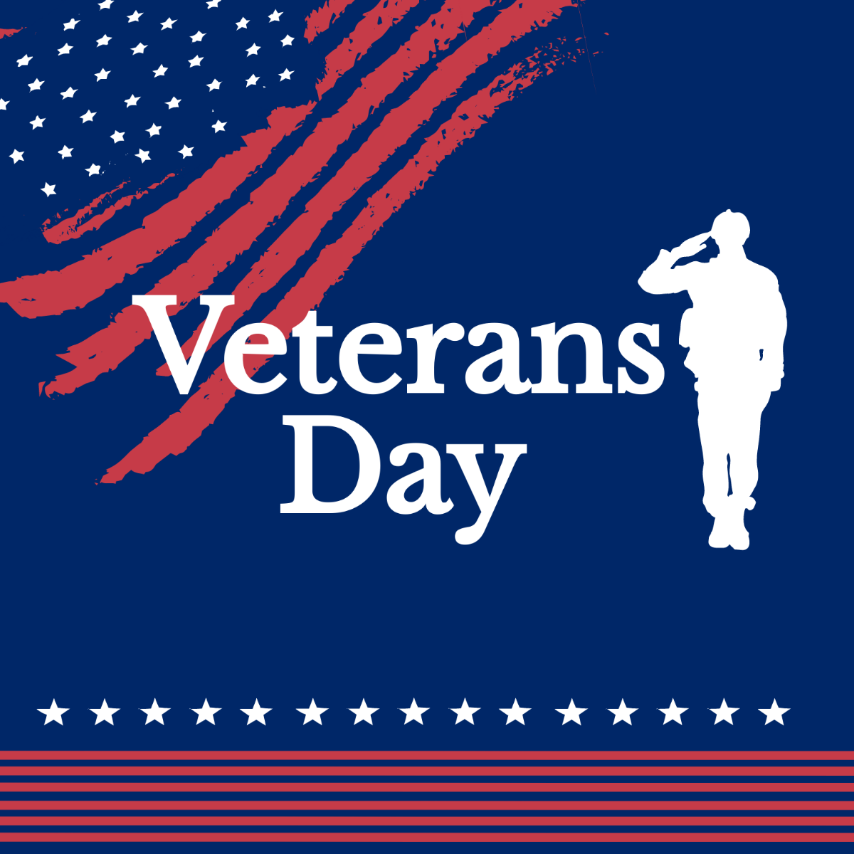 Free Veterans Day Clipart Template