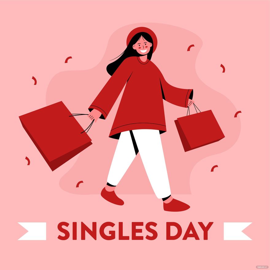 Singles Day Vector