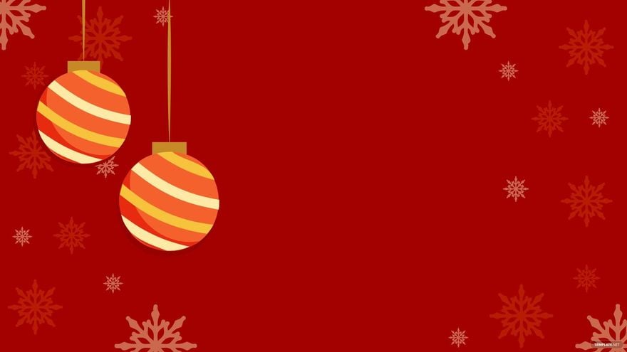 Free Red Christmas Background in Illustrator, EPS, SVG, JPG, PNG
