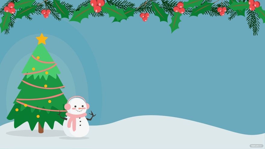 Free Merry Christmas Background - EPS, Illustrator, JPG, PNG, SVG |  