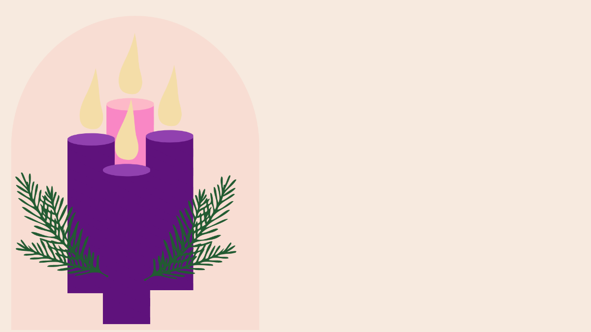 Free Advent Background Template