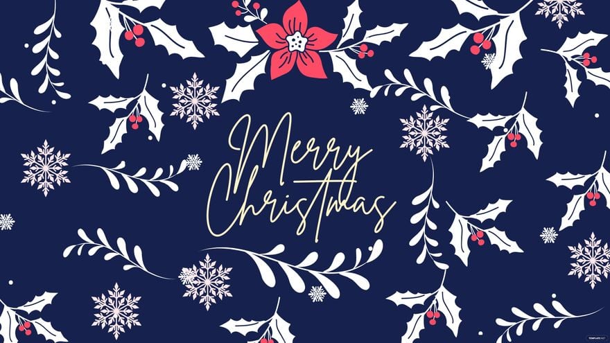 Christmas Card Background in Illustrator, EPS, SVG, JPG, PNG