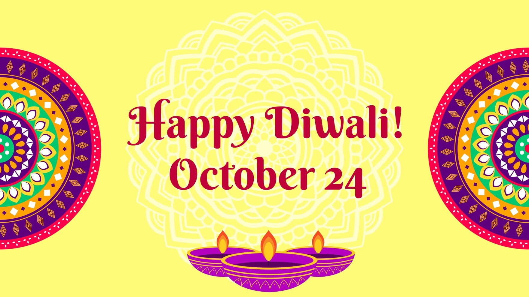 Happy Diwali Banner in Illustrator, PSD, EPS, SVG, JPG, PNG