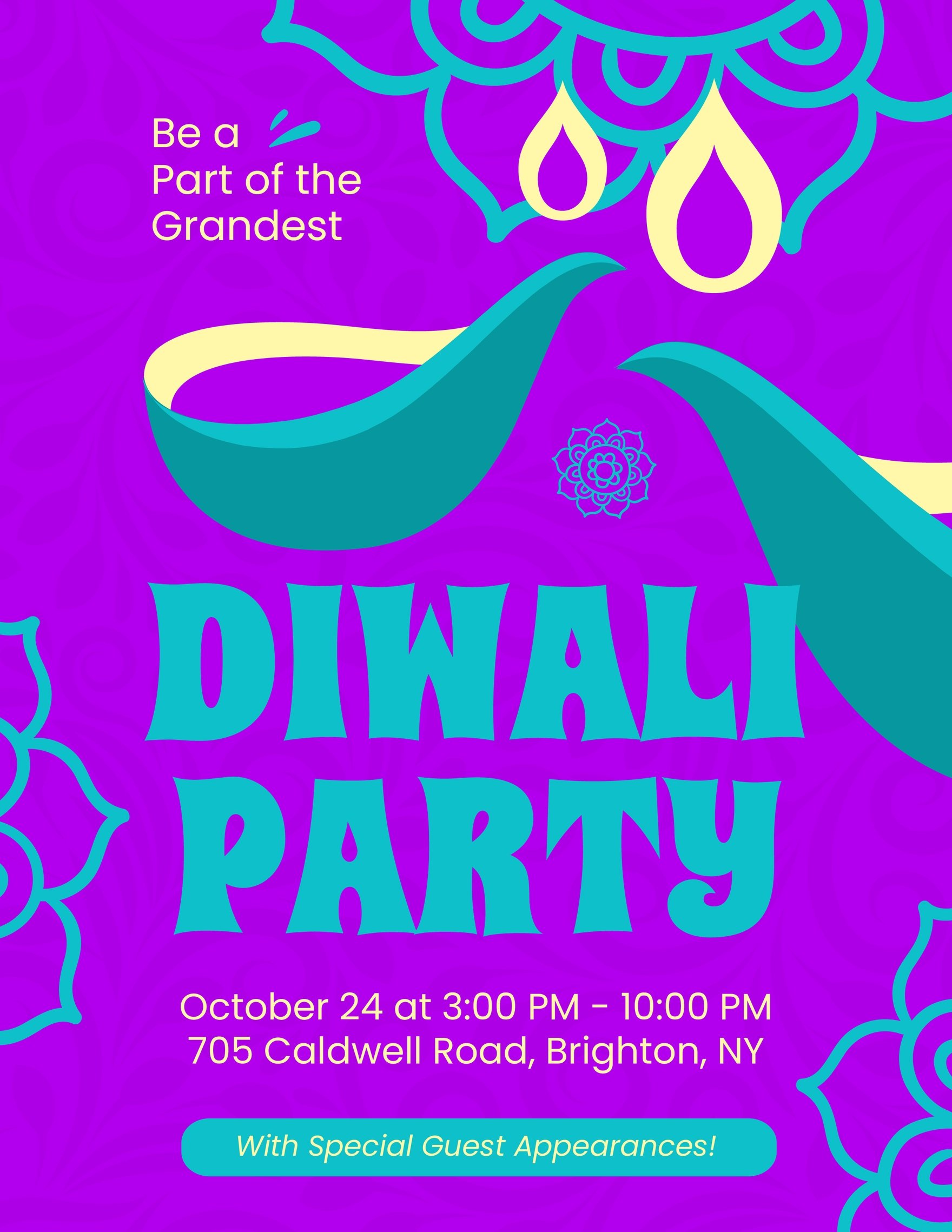 Party Diwali Flyer