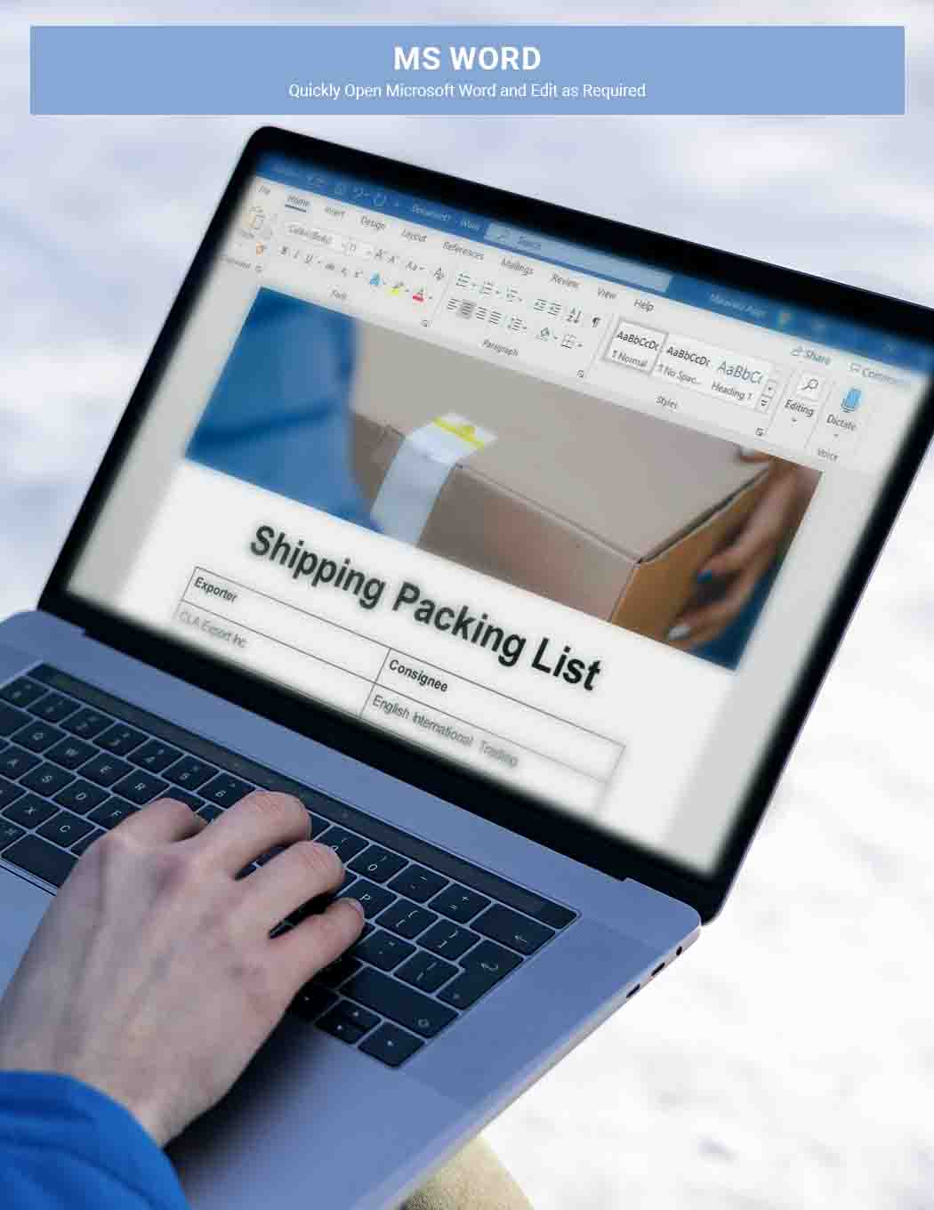 Shipping Packing List Template Google Docs, Word, Apple Pages