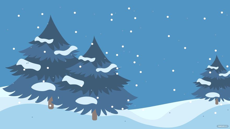 Free Winter Christmas Background - EPS, Illustrator, JPG, PNG, SVG |  