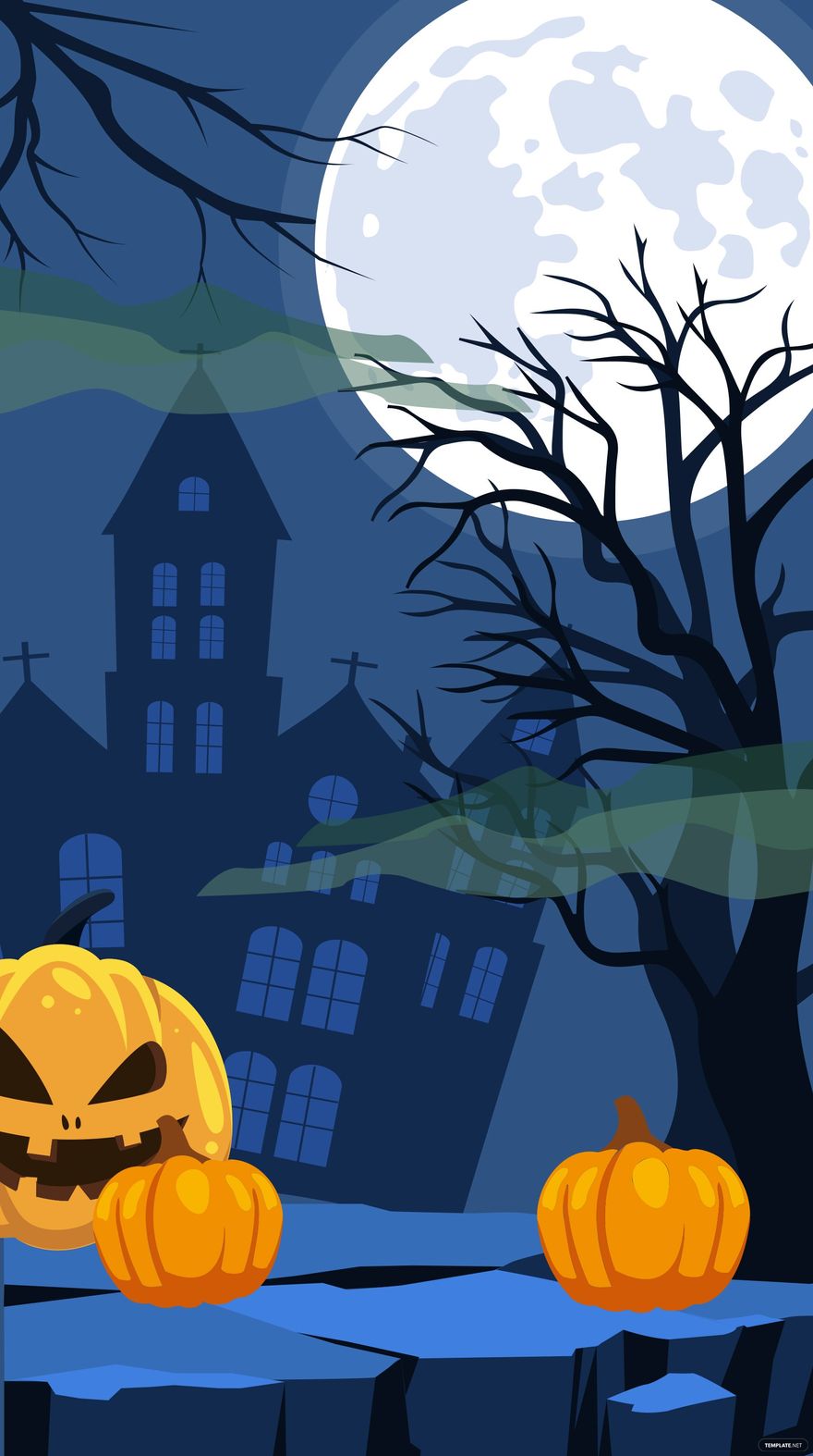 Free Halloween iPhone Background