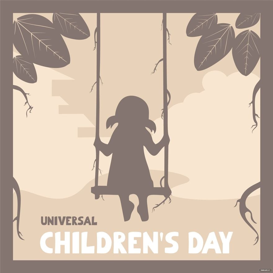 Universal Children’s Day Vector