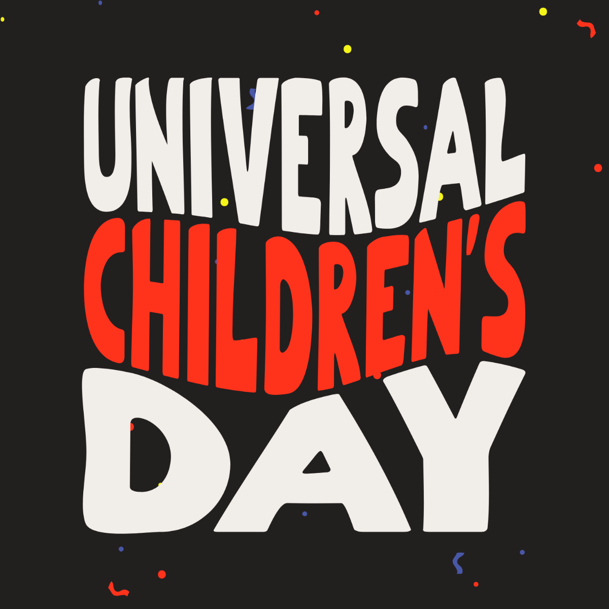 Happy Universal Children’s Day Vector Template