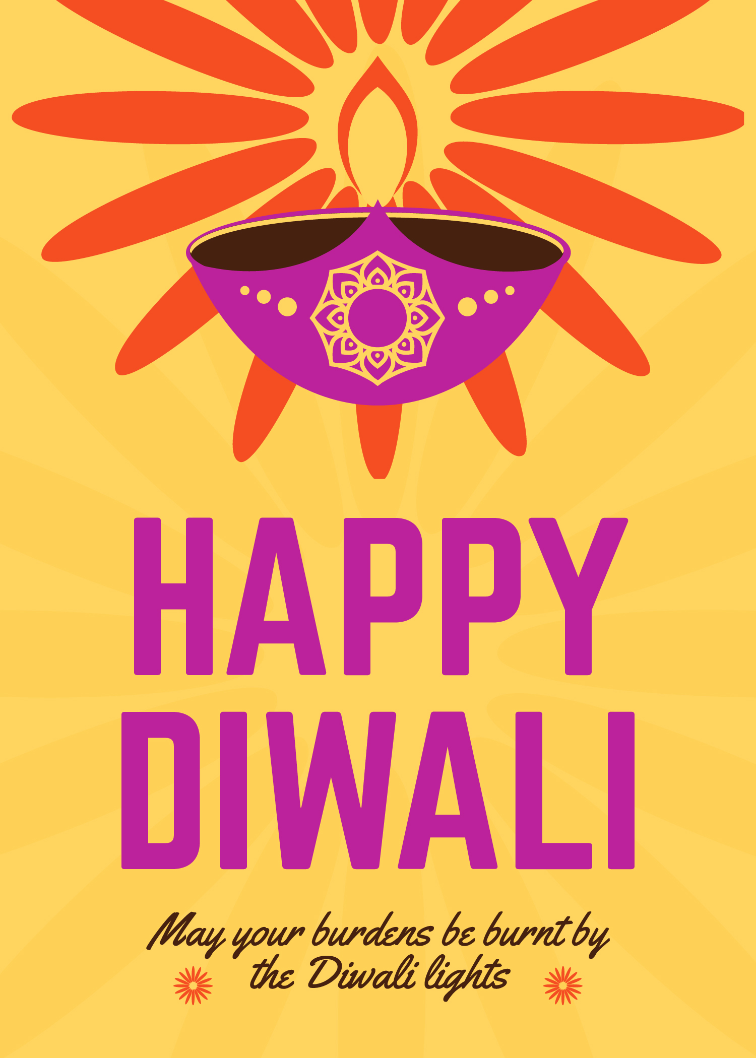 FREE Diwali Greeting Card Word Template Download Template