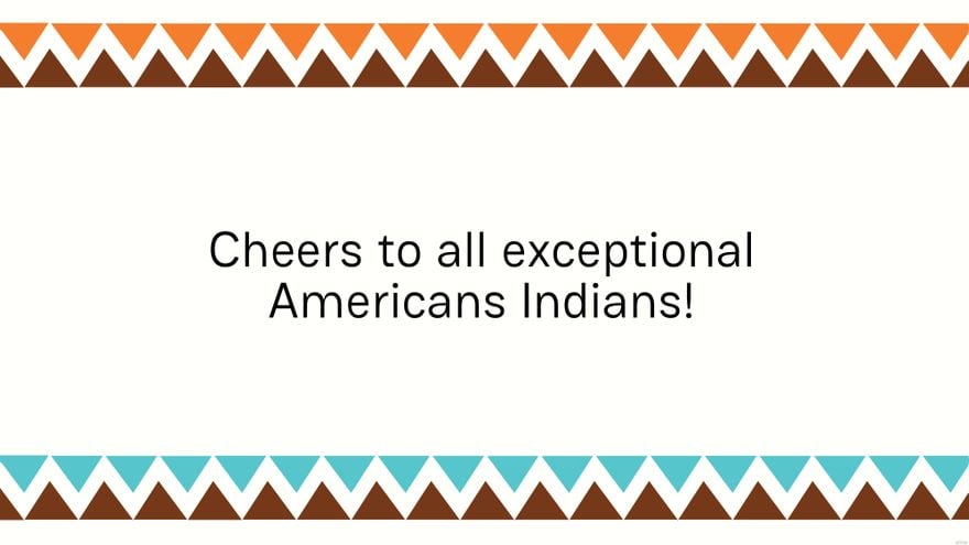 American Indian Heritage Day Greeting Card Background