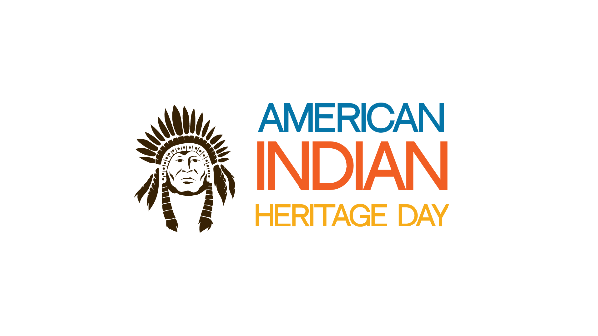 High Resolution American Indian Heritage Day Background Template