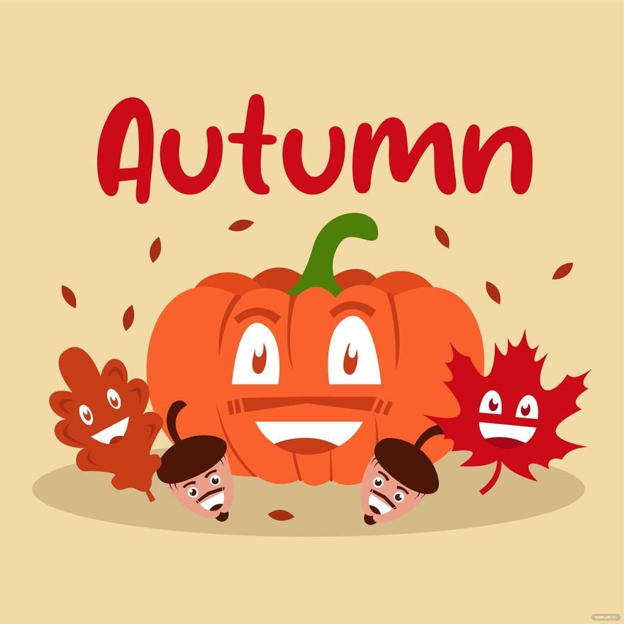Autumn Cartoon Vector