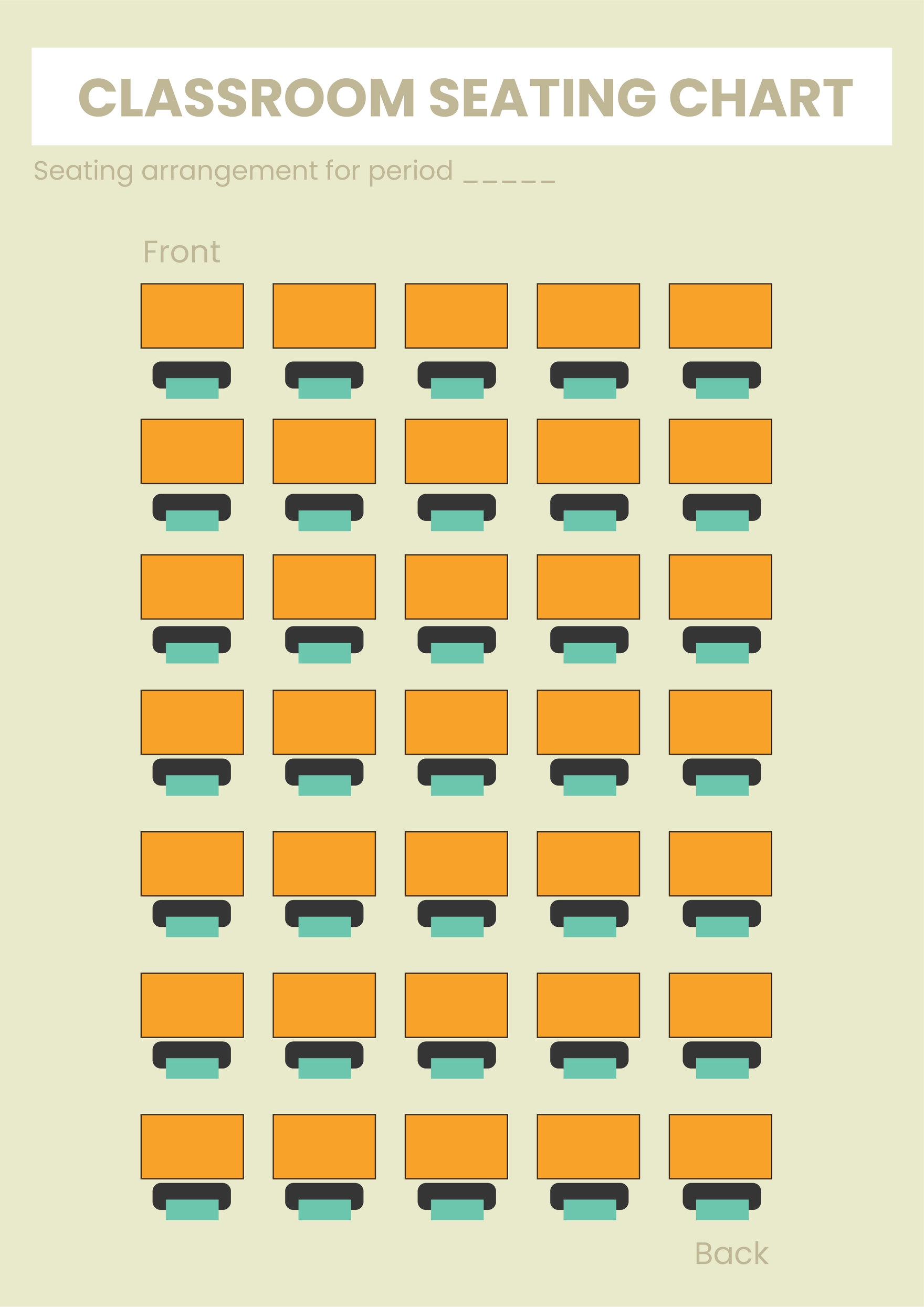 Classroom Seating Chart Template Pdf Cabinets Matttroy