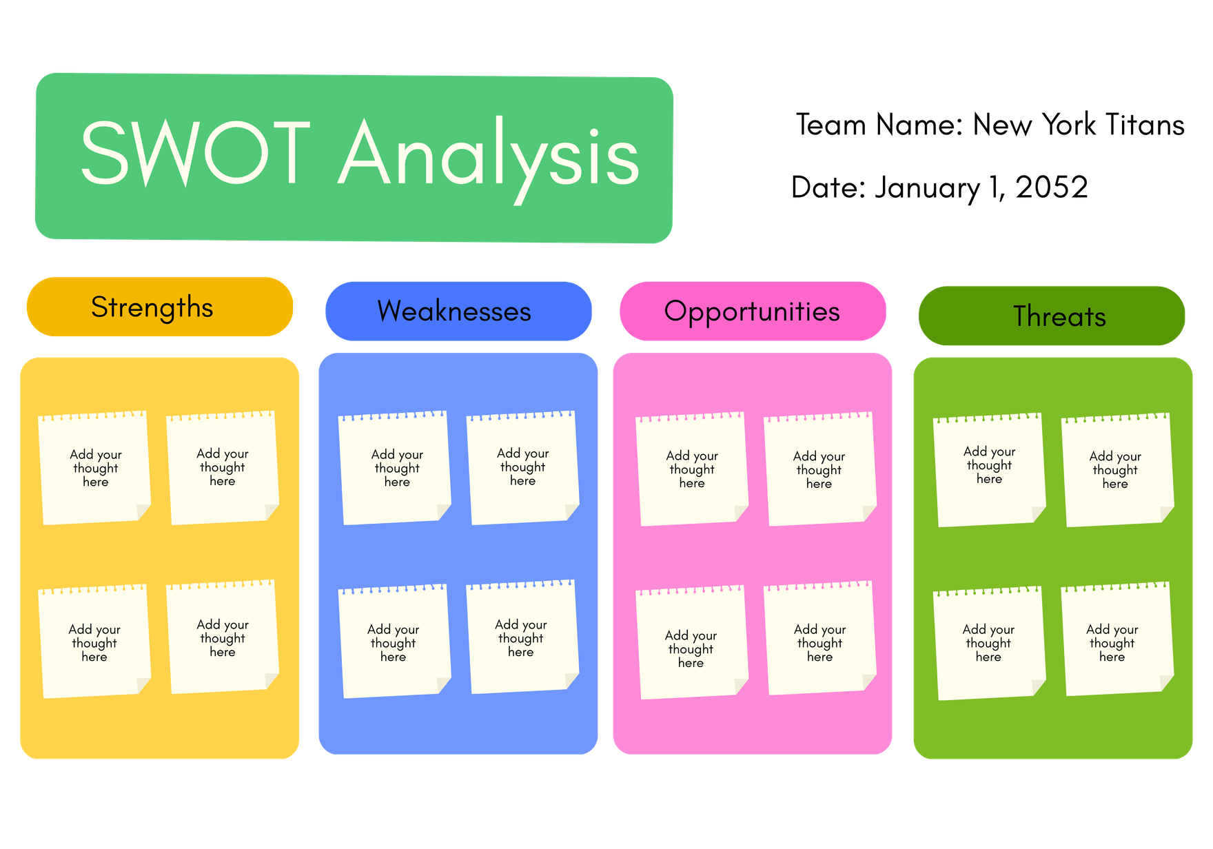 SWOT Analysis Whiteboard Template Download In Word Apple Pages 