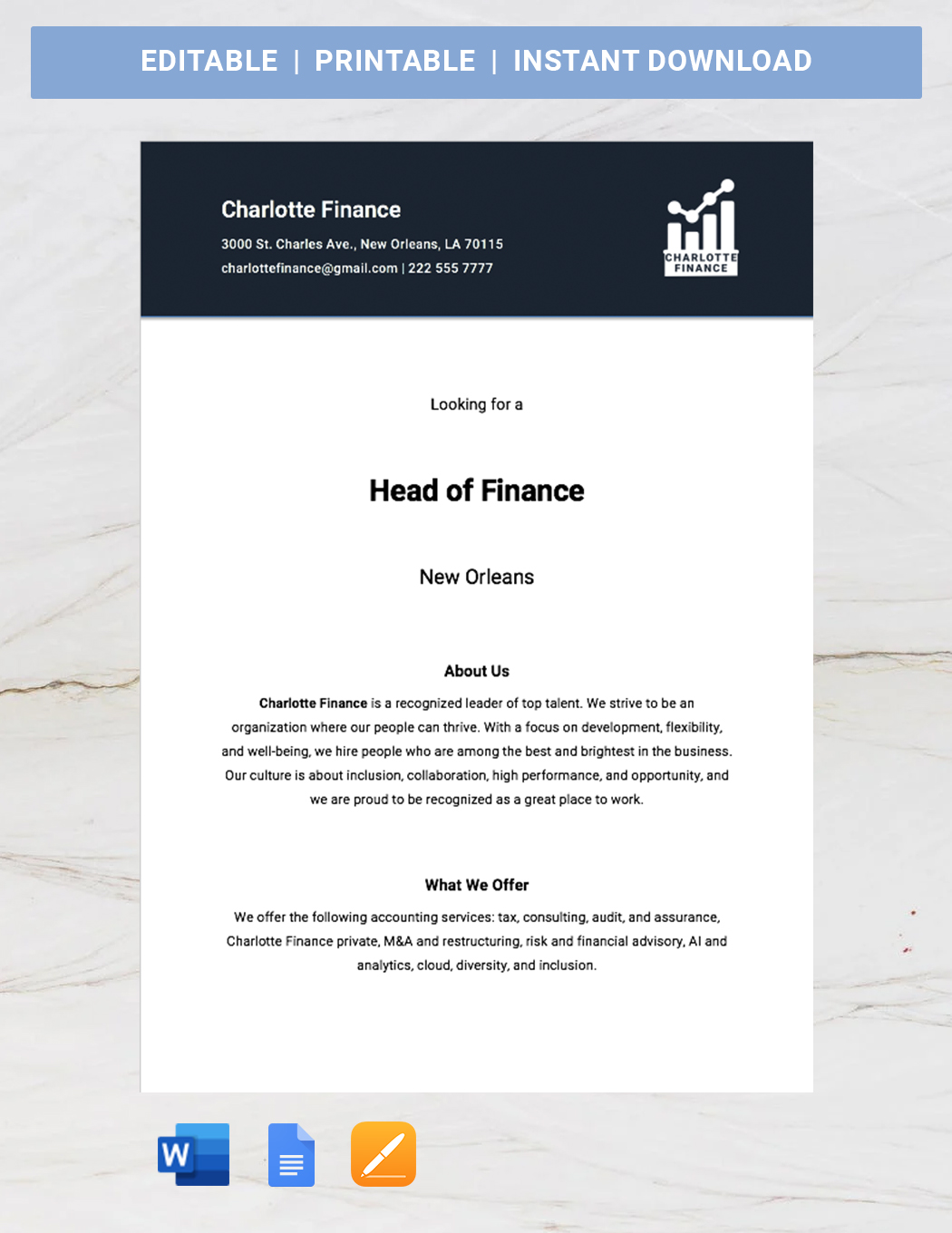 Head Templates Design, Free, Download