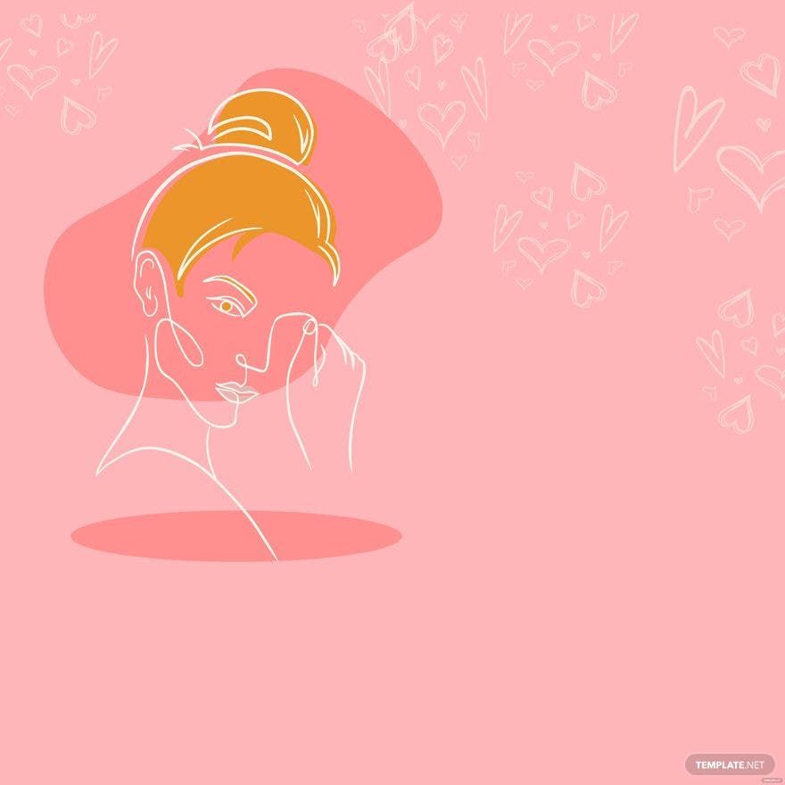 Free Singles Day Drawing Background