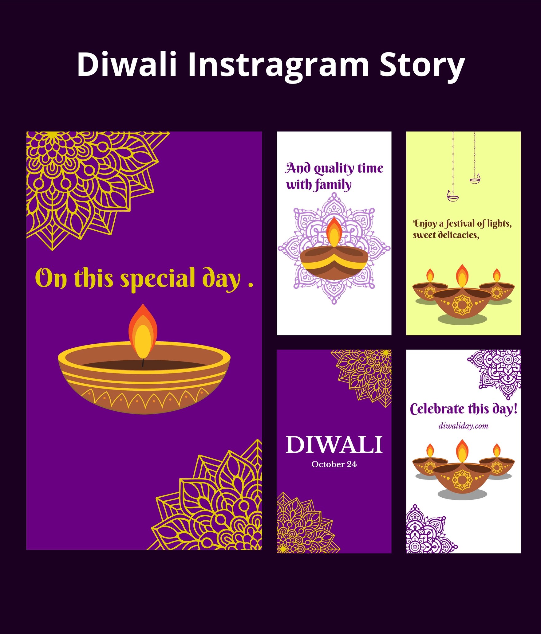 Diwali Instragram Story