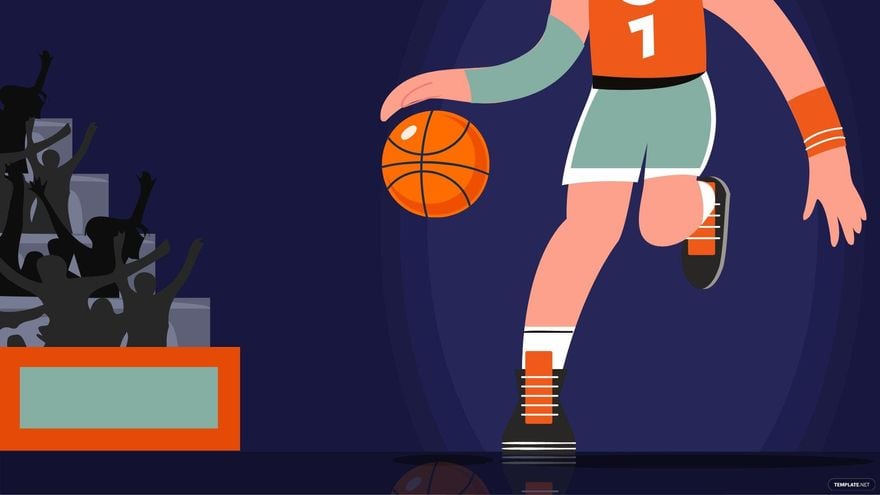 Dark Basketball Background in Illustrator, EPS, SVG, JPG, PNG