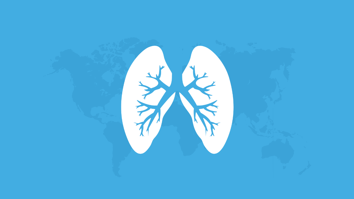 World Pneumonia Day Background Template