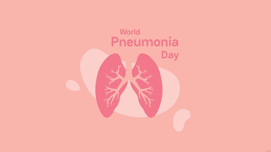 High Resolution World Pneumonia Day Background