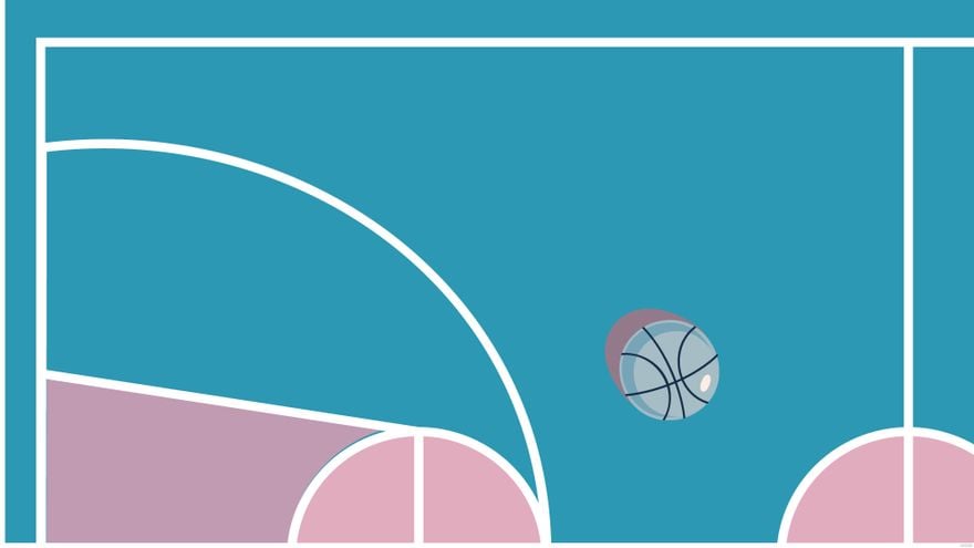 Simple Basketball Background
