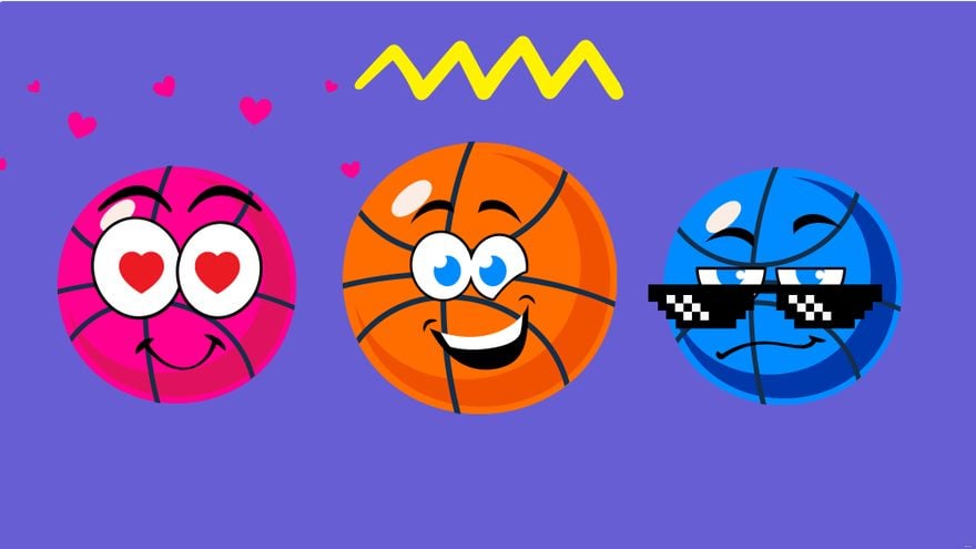 Free Funny Basketball Background