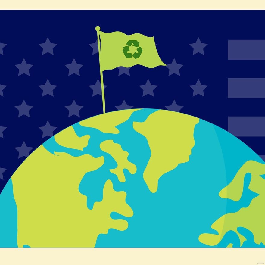 Free America Recycles Day Photo Background in PDF, Illustrator, PSD, EPS, SVG, JPG, PNG