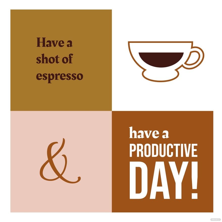 National Espresso Day Greeting Card Vector