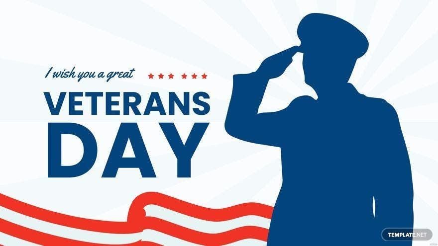 Free Veterans Day Wishes Background in PDF, Illustrator, PSD, EPS, SVG, JPG, PNG