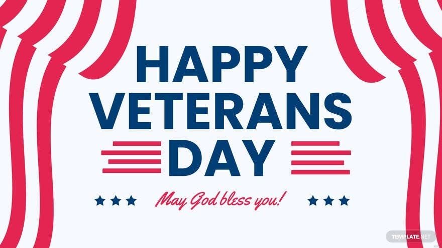 Veterans Day Flyer Background